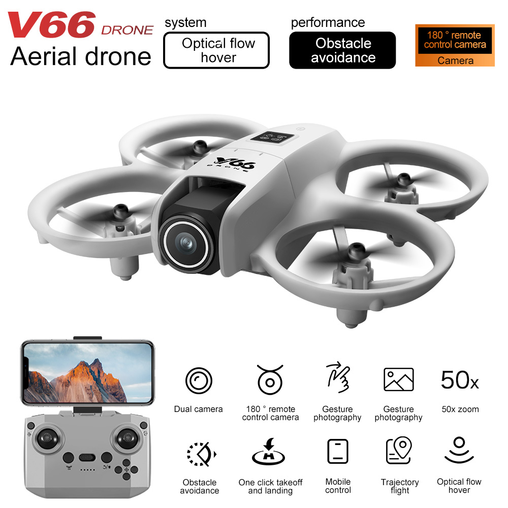 New V66 Mini Drone HD Camera 4 - Drone Battery Case review and price