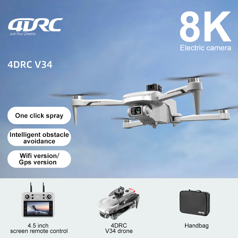 2025 New V34 Drone 8K Camera P - Drone Battery Case review and price