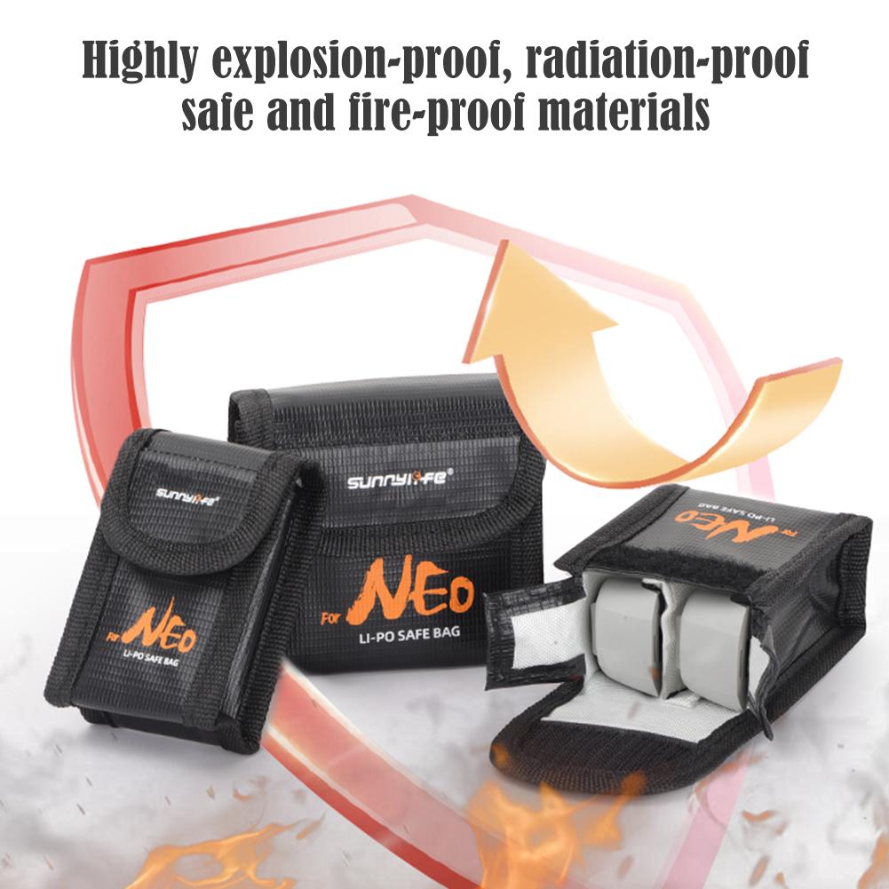 FOR DJI Neo Battery Explosion- - Drone Battery Bag review and price