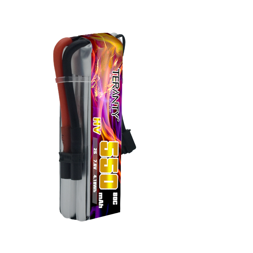 TERANTY 2S 7.6V 550mAh 80C HV  - Drone Battery High Voltage review and price