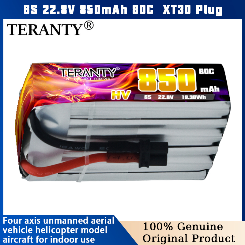 TERANTY 6S 22.8V 850mAh 80C HV - Drone Battery 6S review and price