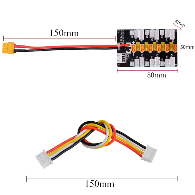 1-5Pcs 1S-3S 20A XT30 Plug Lip - Drone Battery Parallel Board review and price