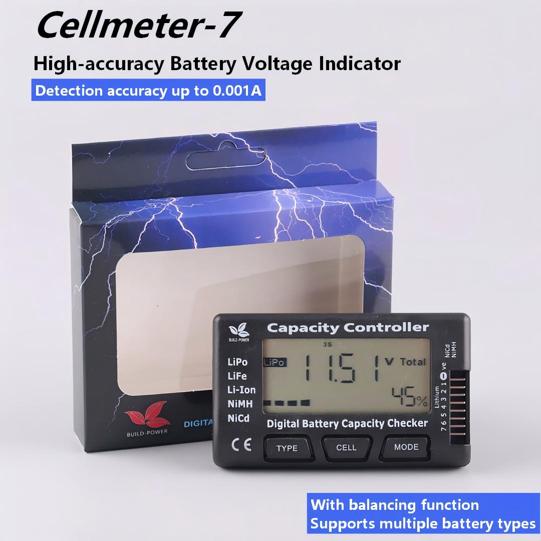 Cellmeter 7 Battery Capacity C - Drone Battery Voltage Checker review and price