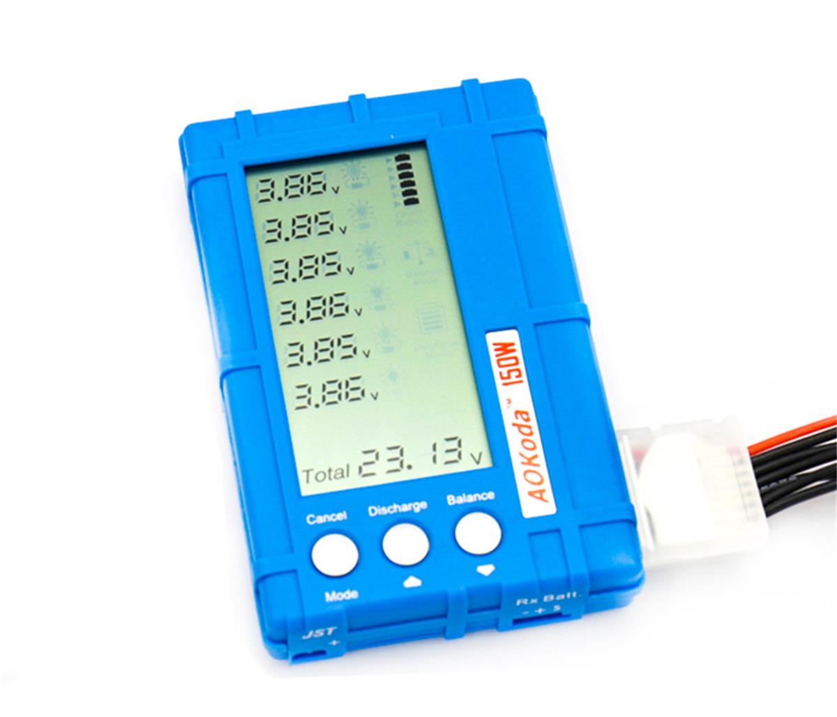 HOBBYMATE 3in1 AOK 150W Discha - Drone Battery Voltage Checker review and price