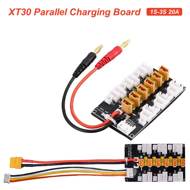 XT30 Plug Lipo Battery Paralle - Drone Battery Parallel Board review and price
