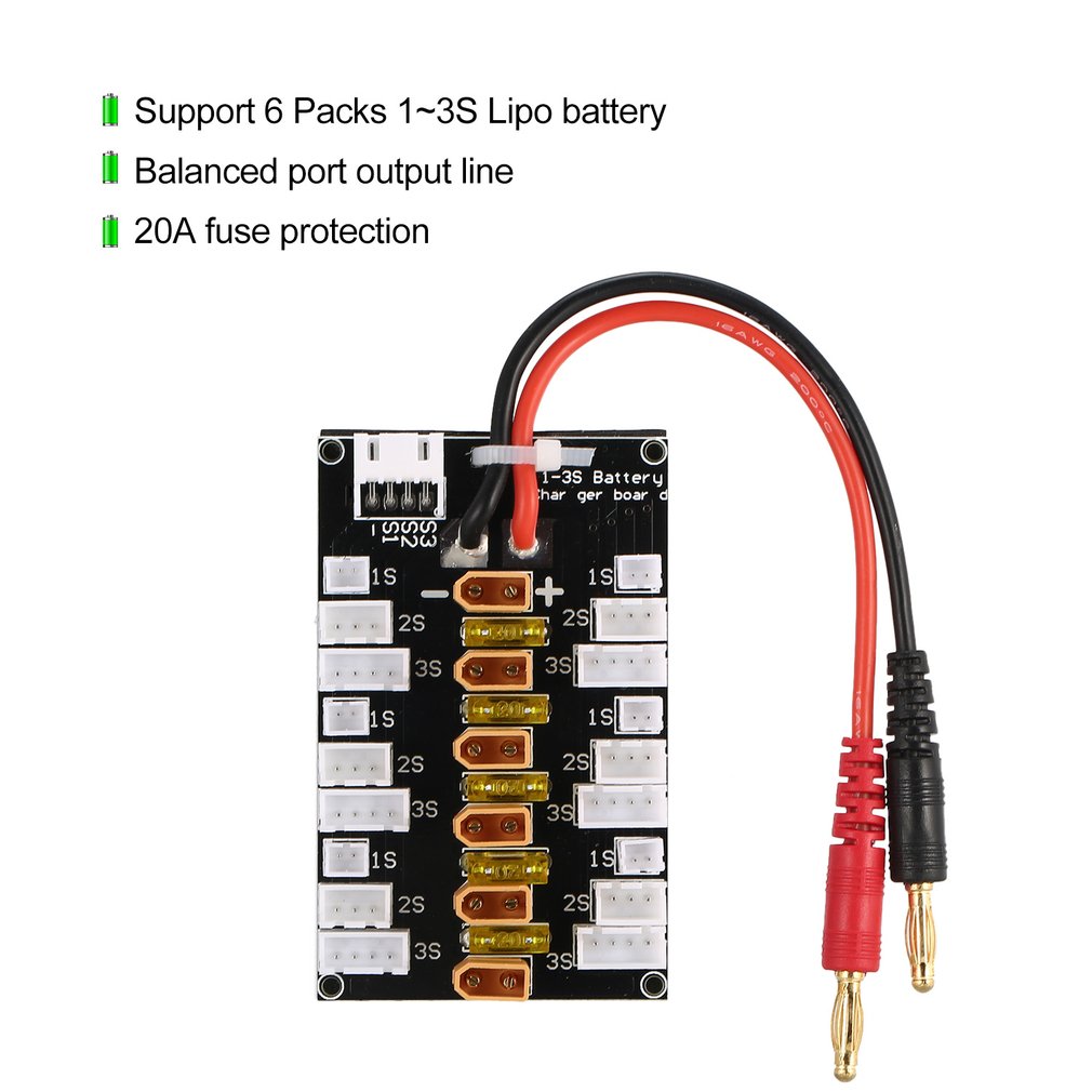 RC Lipo Battery Parallel Charg - Drone Battery Parallel Board review and price