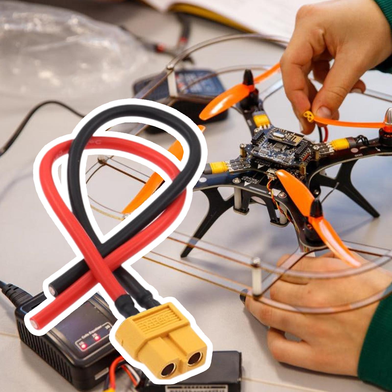 XT60 Male/Female Extension Cab - Drone Battery Connector review and price