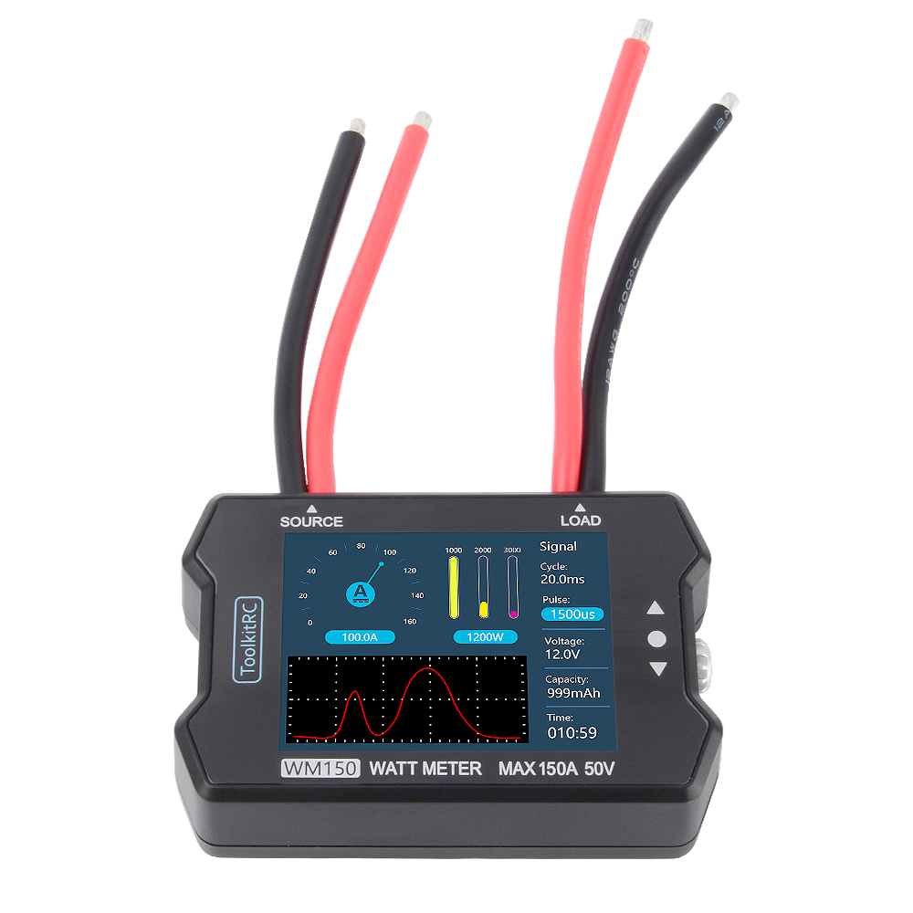 ToolkitRC WM150 150A 50V Watt  - Drone Battery Voltage Checker review and price