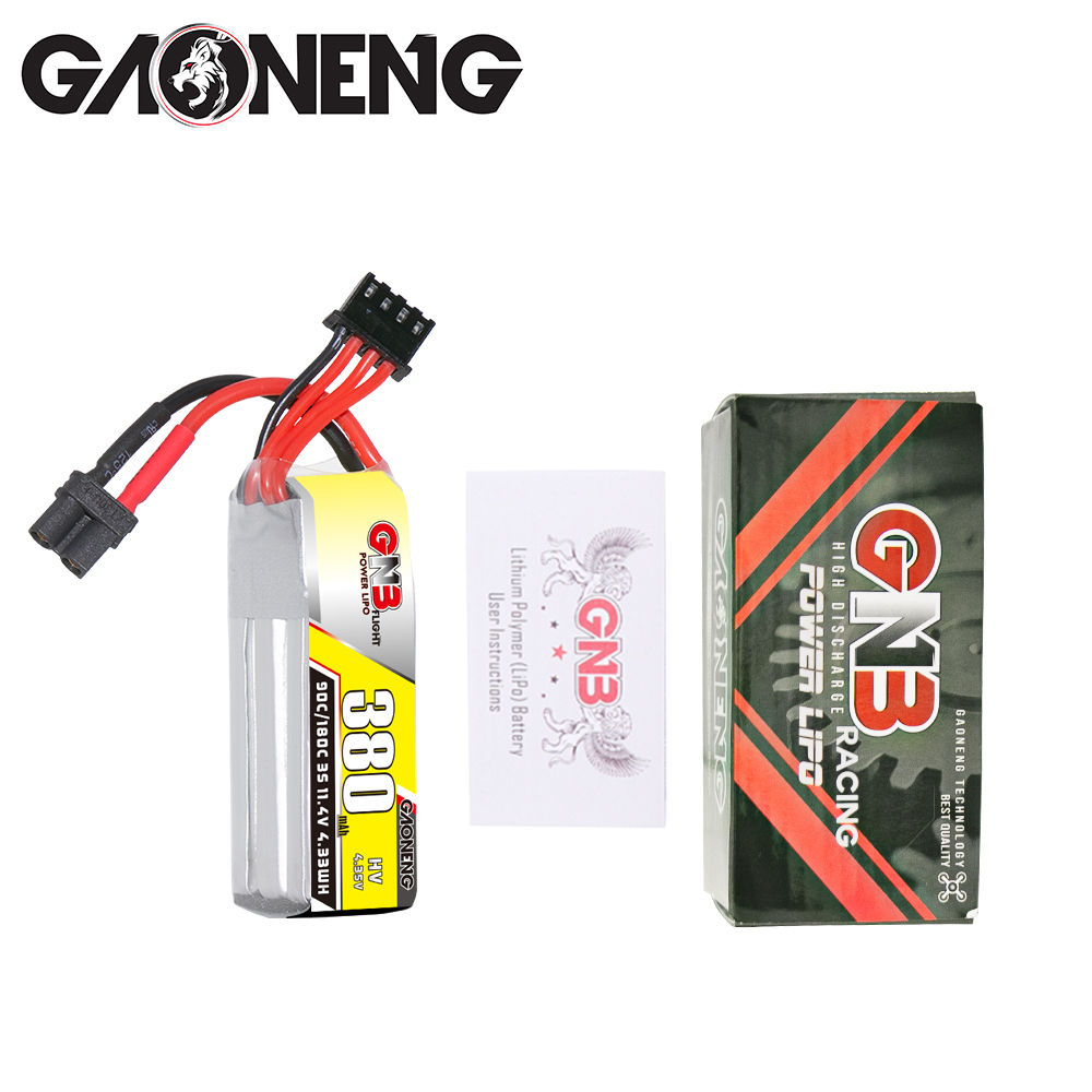 GNB GAONENG 3S 11.4V HV 380mah - Drone Battery High Voltage review and price