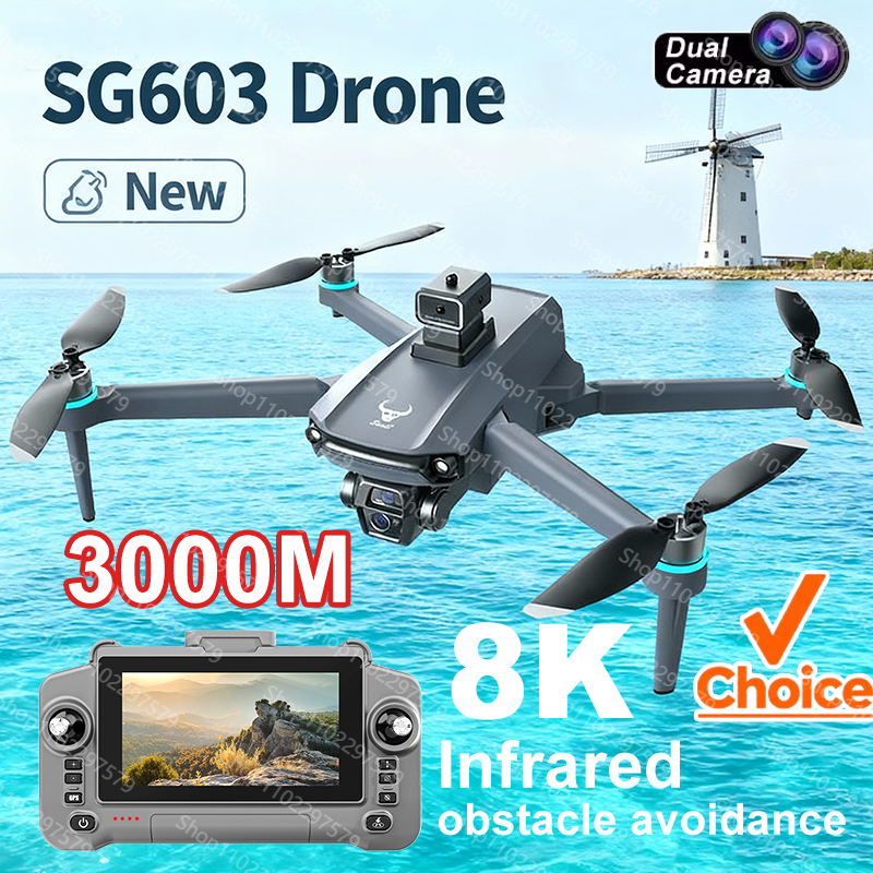 New Brushless Power SG603PRO D - Drone Battery Alarm review and price