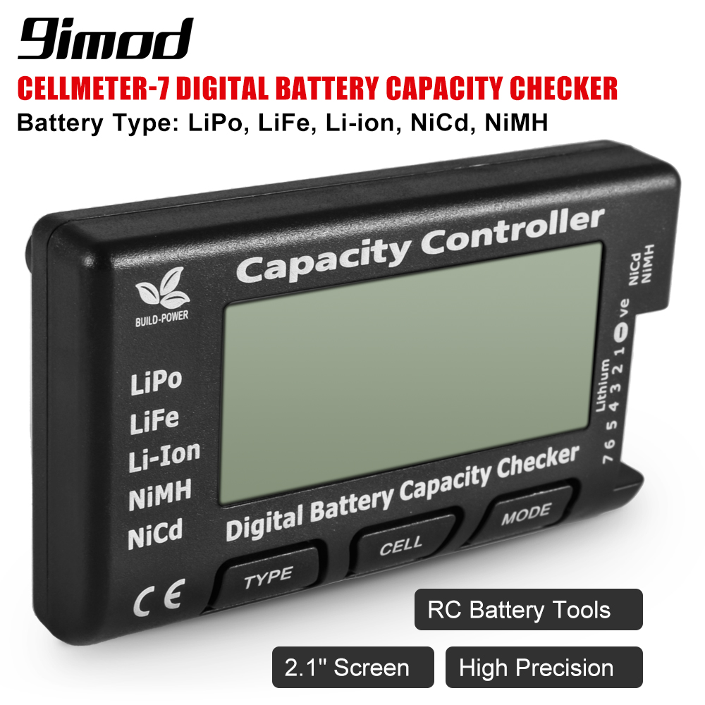 9IMOD RC CellMeter-7 Digital B - Drone Battery Voltage Checker review and price