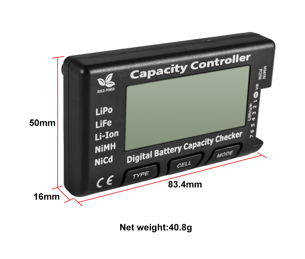 9IMOD RC CellMeter-7 Digital B - Drone Battery Voltage Checker review and price