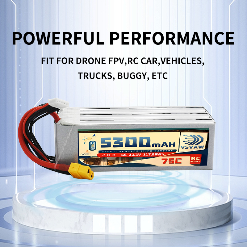 VSVAW 6S 5300mAh Lipo Battery  - Drone Battery 6S review and price