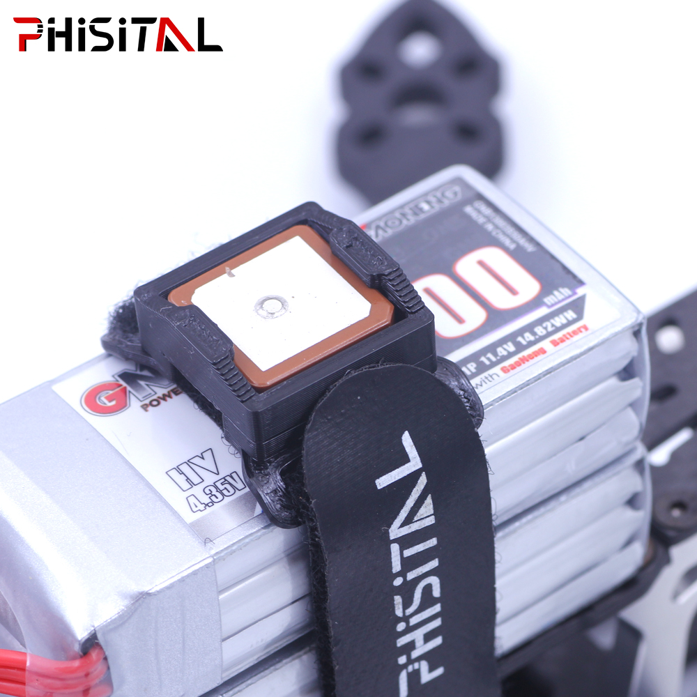 GPS Module Mount 3D Printed TP - Drone Battery Strap review and price