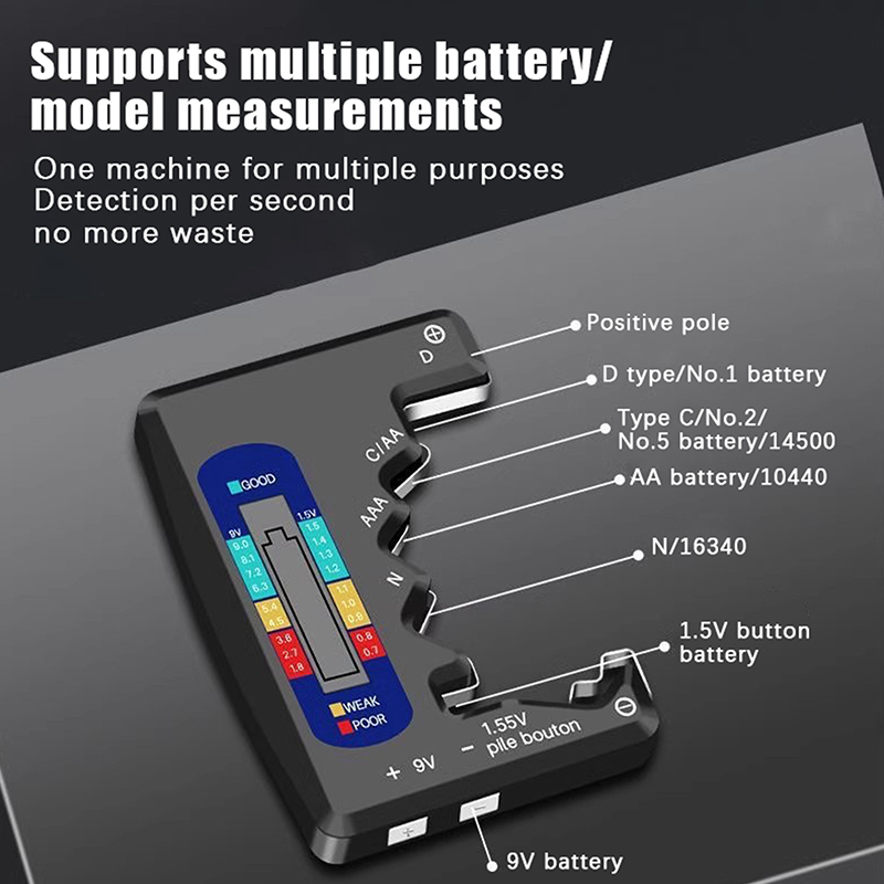 Mini Digital Battery Tester, C - Drone Battery Voltage Checker review and price