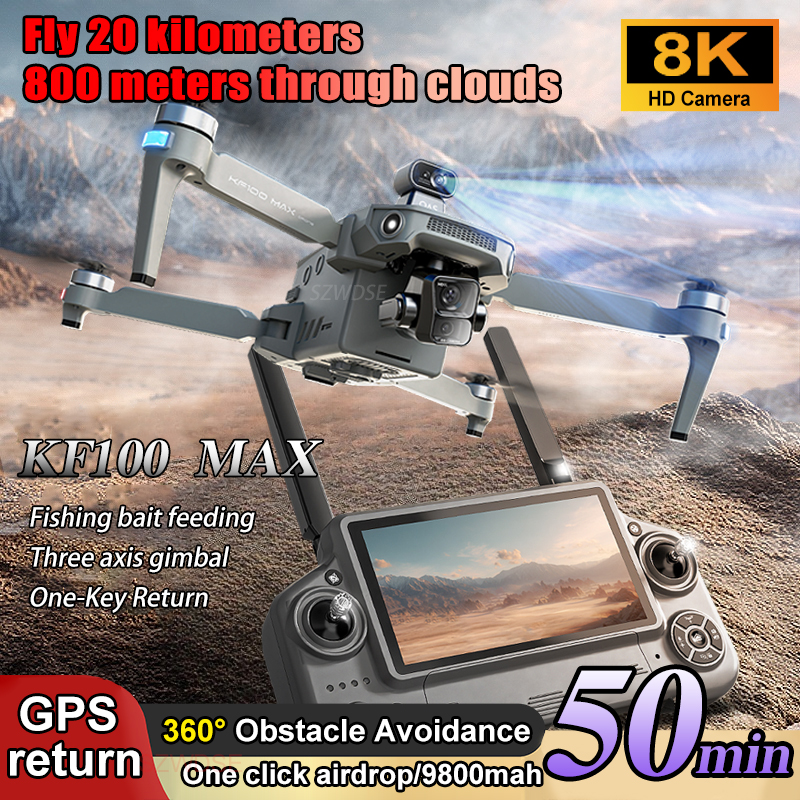 SJRC KF100 MAX 8K UHD Photo HD - Drone Battery Case review and price