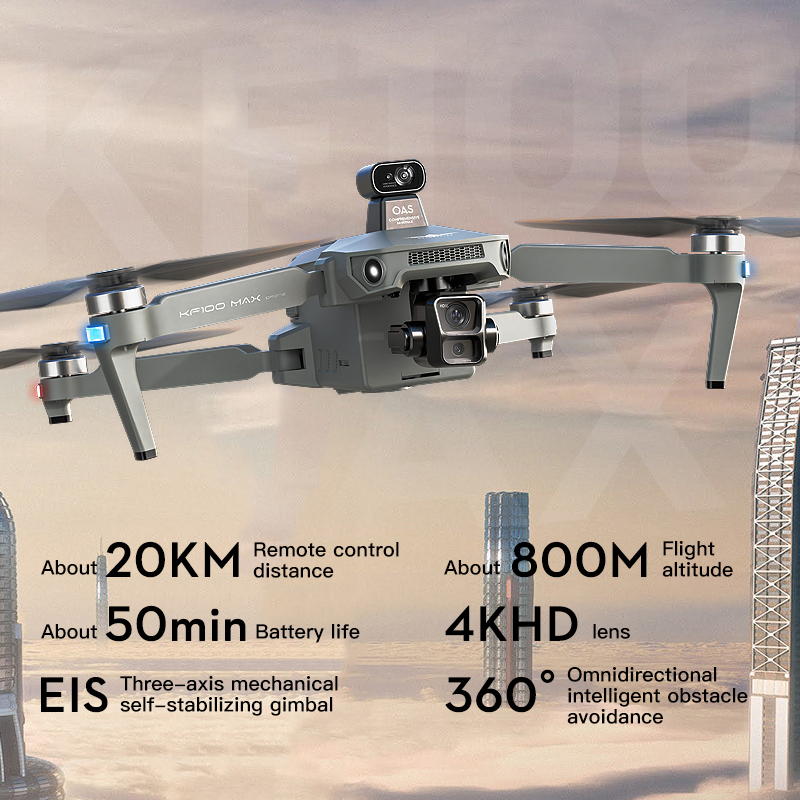 SJRC KF100 MAX 8K UHD Photo HD - Drone Battery Case review and price