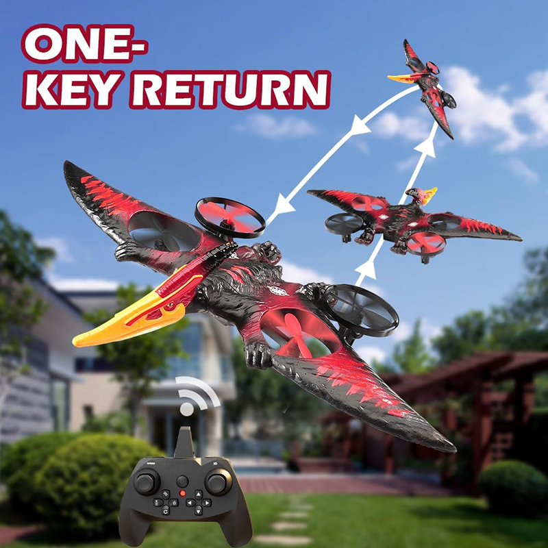 RC Plane Pterosaur 2.4G 6-Axis - Drone Battery Alarm review and price