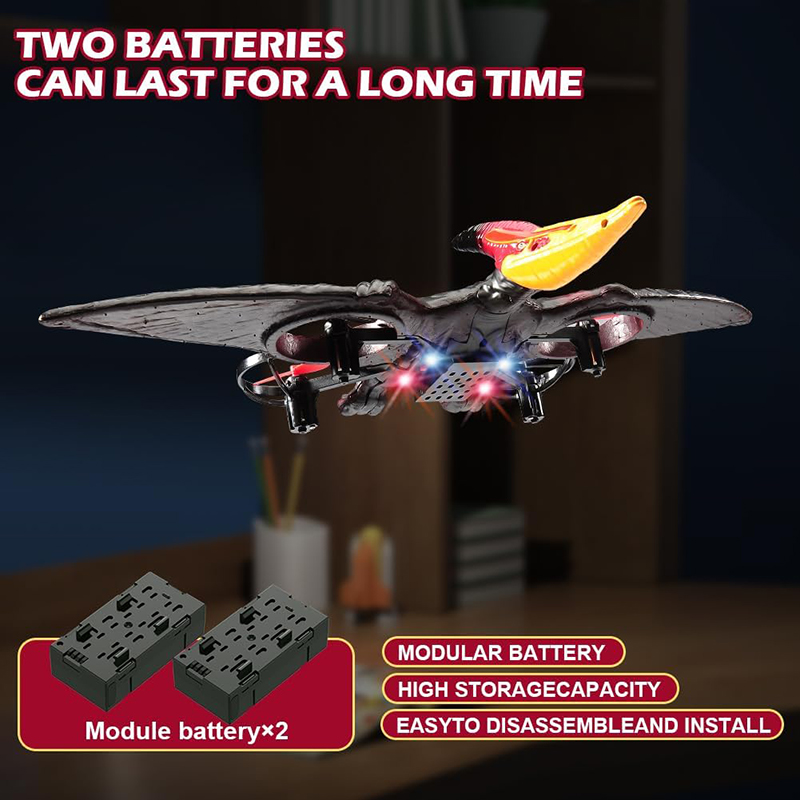 RC Plane Pterosaur 2.4G 6-Axis - Drone Battery Alarm review and price