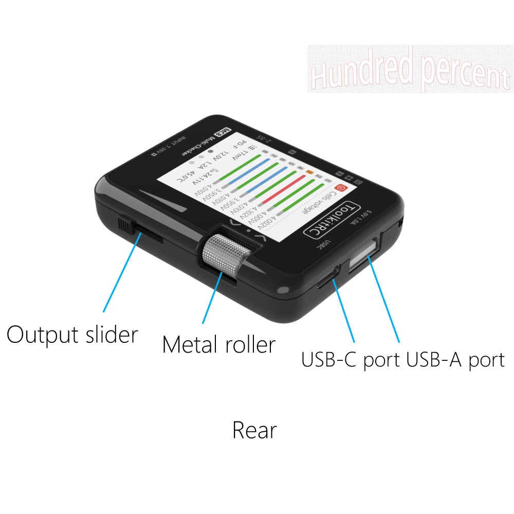 ToolkitRC MC8 Mini Size Cell c - Drone Battery Voltage Checker review and price