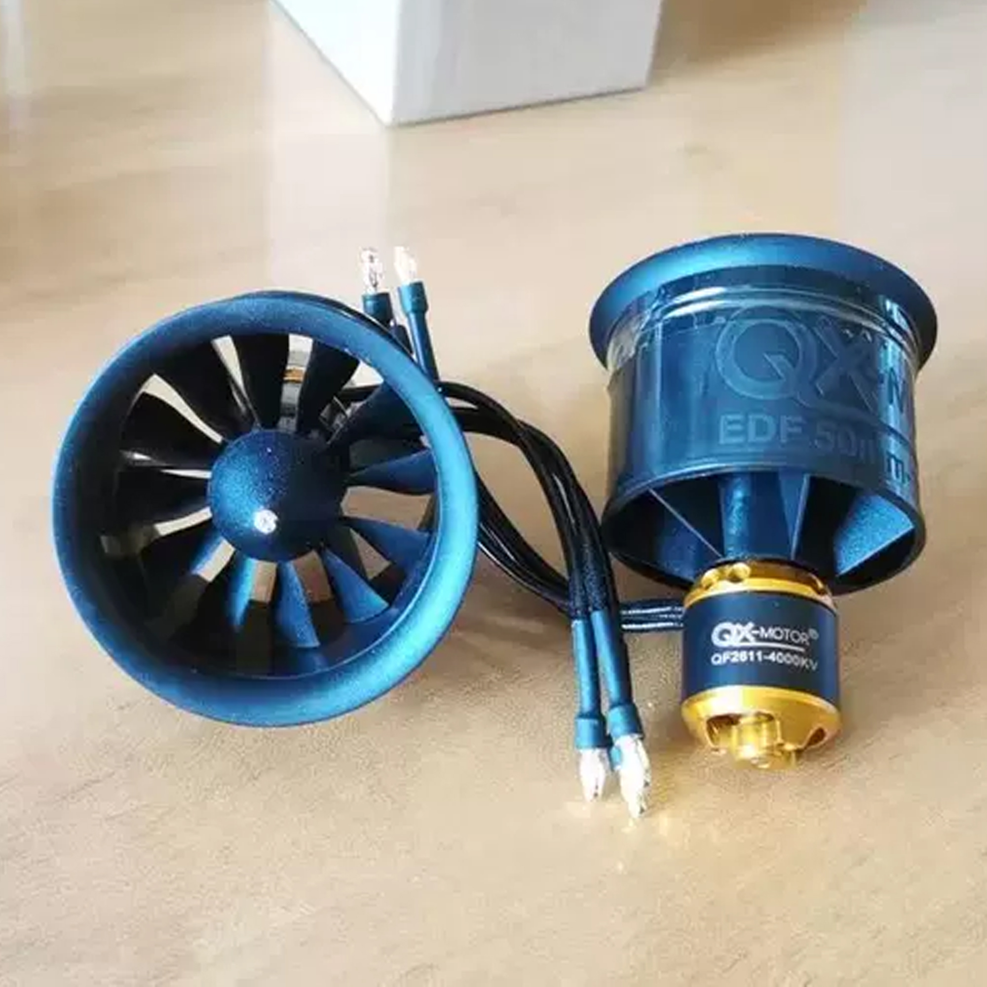 QX-MOTOR EDF 50mm QF2611 3S-4S - Drone Battery 3S review and price