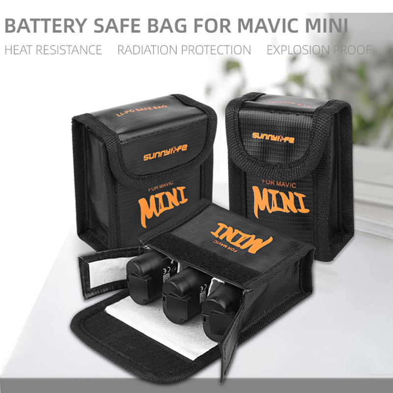 Battery Safe Bag for DJI MINI  - Drone Battery Smart review and price