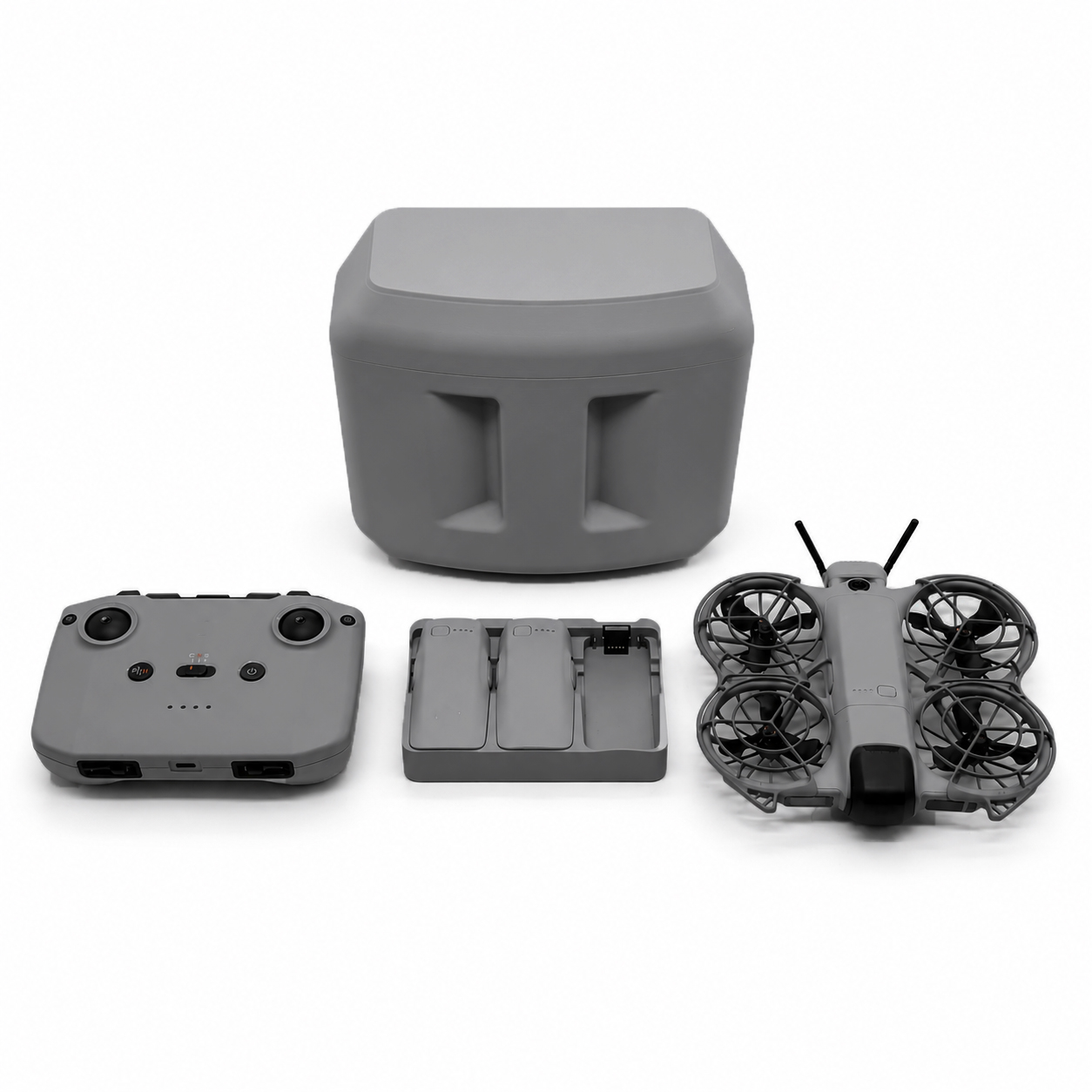 for DJI Neo 2 3D Printed Box w - Drone Battery Strap review and price