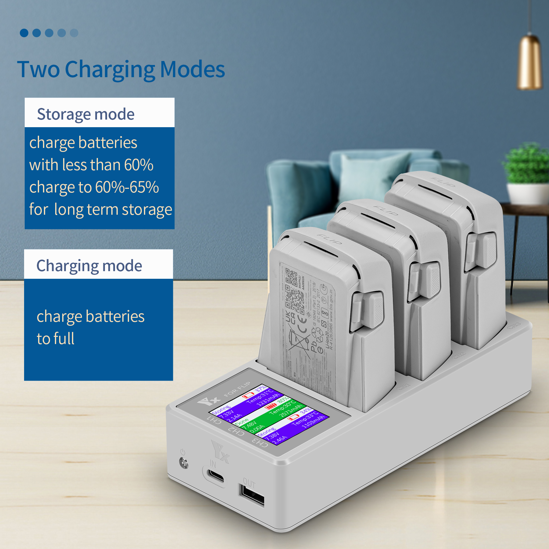 3 IN 1 Battery Charger For DJI - Drone Battery Parallel Board review and price