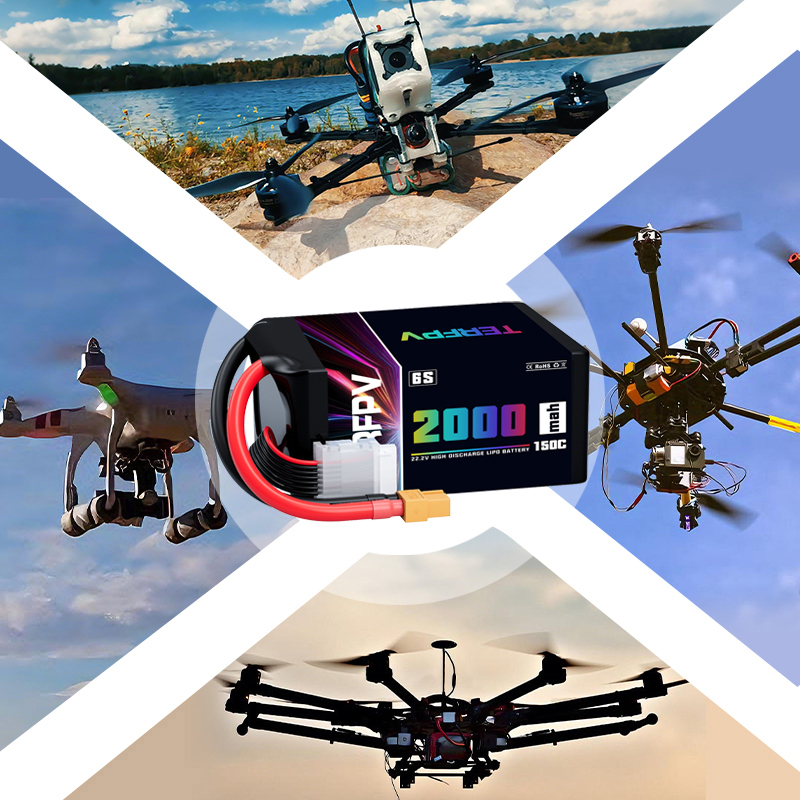 TERFPV 6S 22.2V 2000mAh 150C/3 - Drone Battery Plate review and price