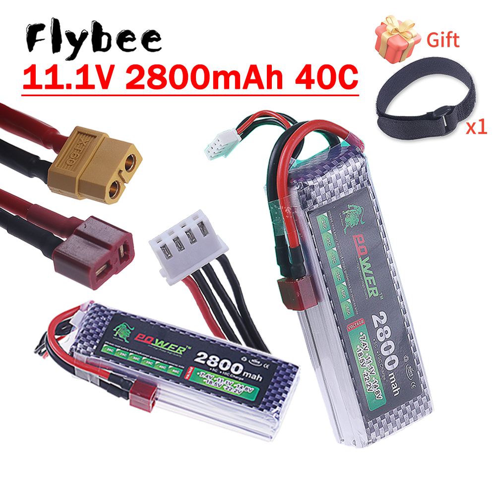 2800mAh 3S 11.1V 40C FPV Drone - Drone Battery 3S review and price