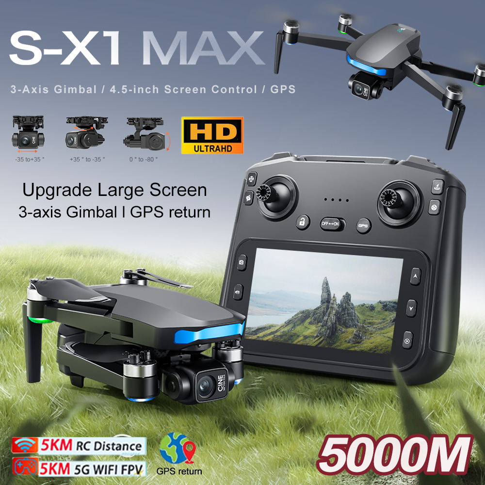New S-X1 MAX Drone GPS 8K Prof - Drone Battery Charger review and price