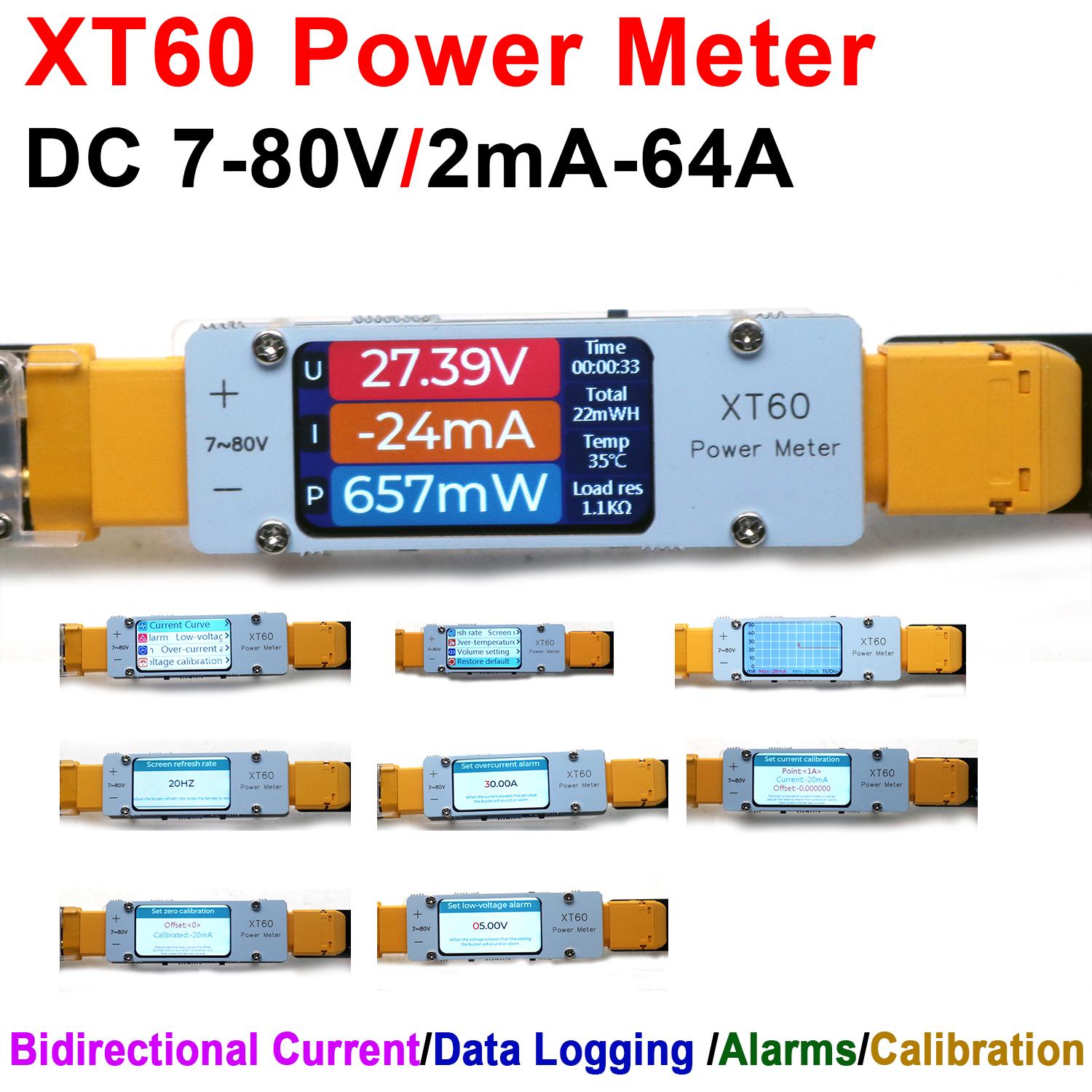 DC 7V-80V 64A Bidirectional Po - Drone Battery Voltage Checker review and price