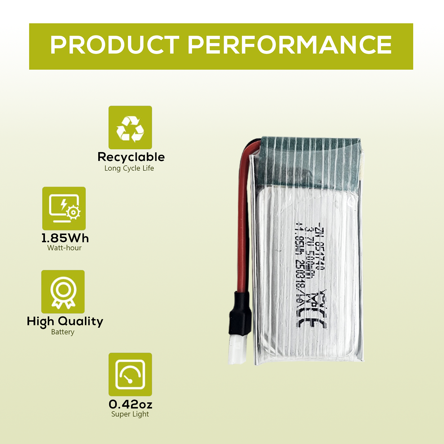 5Pcs 3.7V 500mAh LiPo Batterie - Drone Battery Charger review and price