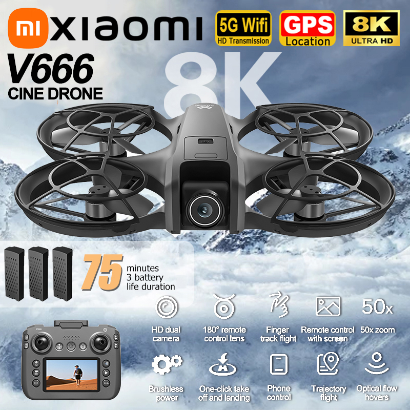 Xiaomi V666 Drone 8K Aerial HD - Drone Battery Balance Charger review and price